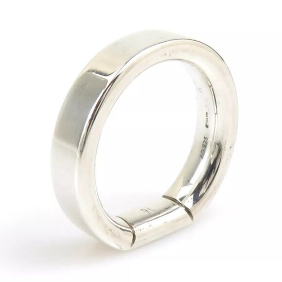 Auth GUCCI Ring Silver 925 - 55970a - Picture 13 of 16